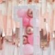 Supporto Palloncini Numero Uno Dimensione 80x60x15 cm