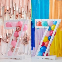 Supporto Palloncini Numero Sette Dimensione 80x60x15 cm