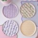 8 Piatti Carta Pastello Pastel Wave