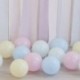 40 Palloncini Lattice Pastello 12 Cm