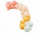 40 Palloncini Lattice Pastello 12 Cm