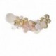 60 Palloncini Kit Arco Organico Crema Tortora e Oro