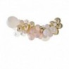 60 Palloncini Kit Arco Organico Crema Tortora e Oro