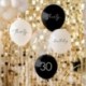 Kit 5 Palloncini Numero 30 Nero Nude