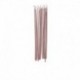 12 Candele Alte Rosa Gold 18 cm