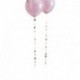 5 Code Palloncini Oro Rosa Happy Birthday 1 m