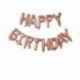 13 Palloncini Happy Birthday Rose Gold 35x25x8 cm
