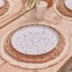 8 Piatti Carta Stampa Terrazzo 25 cm