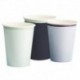 8 Bicchieri Carta Blu 266 ml