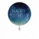 Palloncino Happy Birthday Blu 45 cm