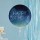 Palloncino Happy Birthday Blu 45 cm