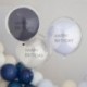 3 Palloncini Happy Birthday Doppio Strato 45 cm