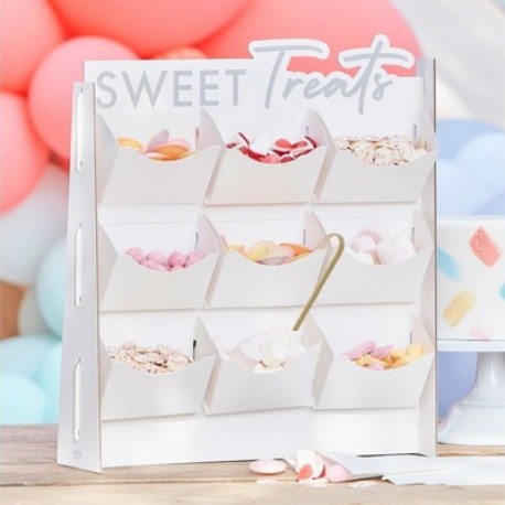 Espositore Dolci Bianco 47x42 cm