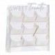 Espositore Dolci Bianco 47x42 cm