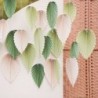 Sfondo Ventagli Carta Salvia 10x30 cm