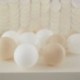 40 Palloncini Lattice Bianchi Nude 12 cm