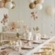 6 Toppers Cupcake Baby Shower in Legno 7 x 5 cm