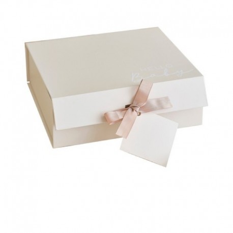 Scatola Regalo Neonato Baby Shower 26 cm