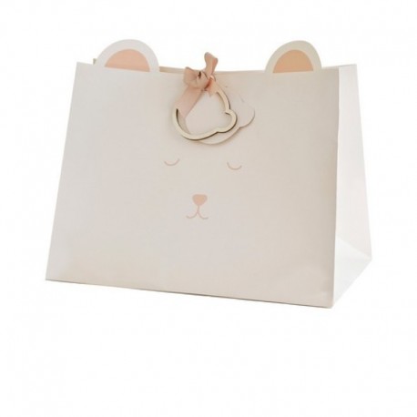 Sacchetto Regalo Baby Shower Teddy 28 cm