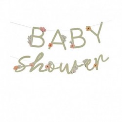 Festone Floreale Baby Shower 4 m