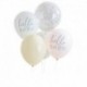 5 Palloncini Floreali Baby Shower