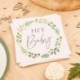 16 Tovaglioli Floreli Baby Shower 18 x 17 cm