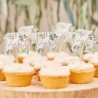 Toppers Cupcake Baby Shower 12 x 14 cm