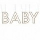 Scritta BABY in Legno 40 cm