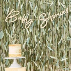 Festone Legno Baby Shower 19 x 21 cm
