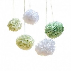 Decorazioni Pendenti Bianco 35 cm