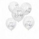 5 Palloncini Coriandoli Baby Shower 12 cm