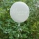 Palloncino Baby Shower con Coda Floreale 80 cm