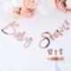 Festone Baby Shower Rose Gold 2 m