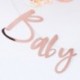 Festone Baby Shower Rose Gold 2 m