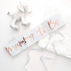 Fascia Baby Shower Rose Gold 10 x 75 cm