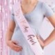Fascia Baby Shower Rosa 10 x 75 cm