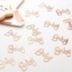 Coriandoli Baby Shower Rose Gold 4 x 5 cm