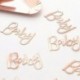Coriandoli Baby Shower Rose Gold 4 x 5 cm