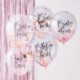 5 Palloncini Rosa Baby Shower