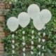 5 Palloncini Lattice Team Bride Con Pendenti 30 Cm