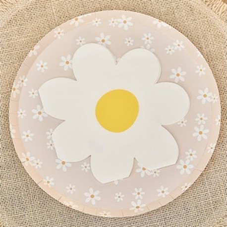16 Tovaglioli Carta Margherite Ditsy Daisy 16x16 cm