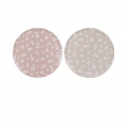 8 Piatti Carta Tema Margherite Ditsy Daisy 22 cm