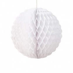 2 Lanterne Carta Bianche 25 cm