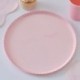 8 Piatti Rotondi Carta Rosa Pamper Party 25 cm
