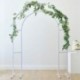 Cornice Arco Bianco Metallo 2x1 m