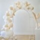 Cornice Arco Bianco Metallo 2x1 m