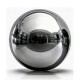 Pallone PVC decorativo Ø 60 cm argento
