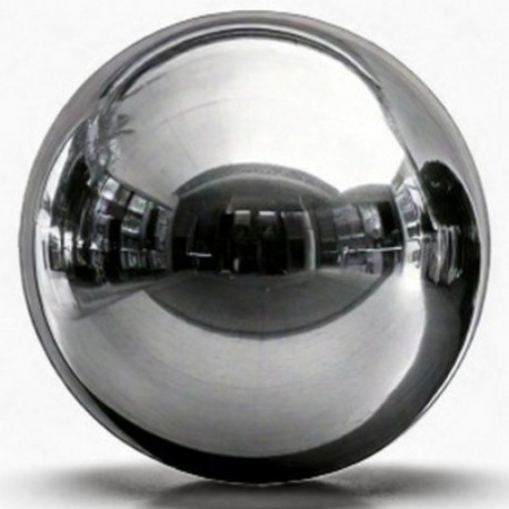 Pallone PVC decorativo Ø 150 cm argento