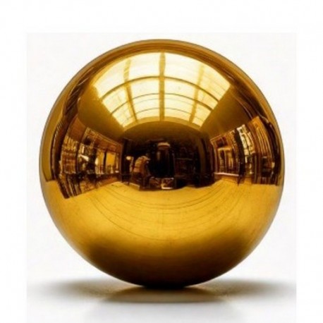 Pallone PVC decorativo Ø 80 cm oro