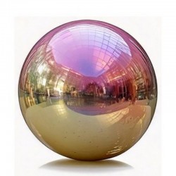 Pallone PVC decorativo Ø 80 cm iridescente